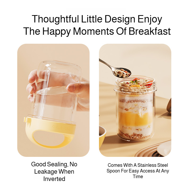 Portable Breakfast Cup Safe Le - مراجعة Meal Prep Ideas وسعره