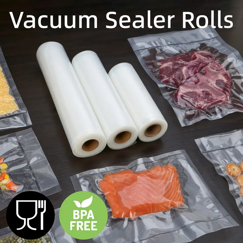 500CM Vacuum Seal Bags Roll No - مراجعة Meal Prep Vacuum Seal Containers وسعره