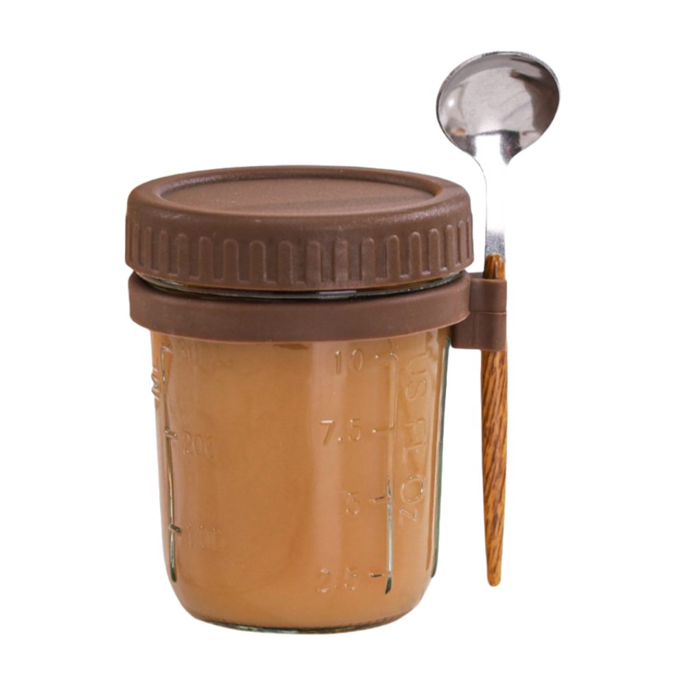 Yogurt Jar 350ml Overnight Oat - مراجعة Overnight Oat Jar وسعره