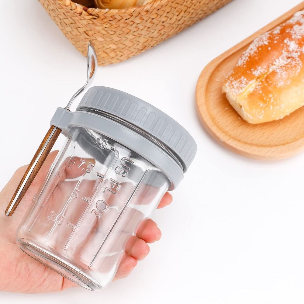 Yogurt Jar 350ml Overnight Oat - مراجعة Overnight Oat Jar وسعره