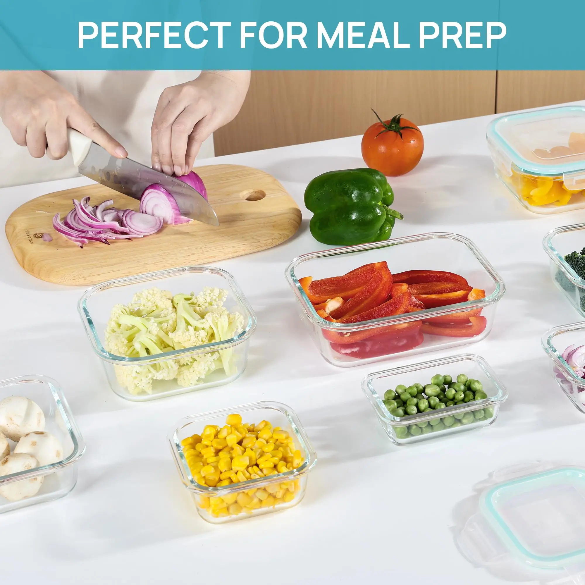 Glass Lunch Box Food Storage C - مراجعة Meal Prep Ideas وسعره