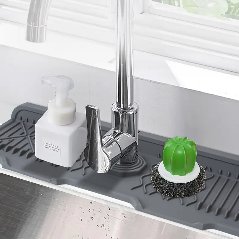 Non-slip Silicone Kitchen Drai - مراجعة Food Prep Mat وسعره