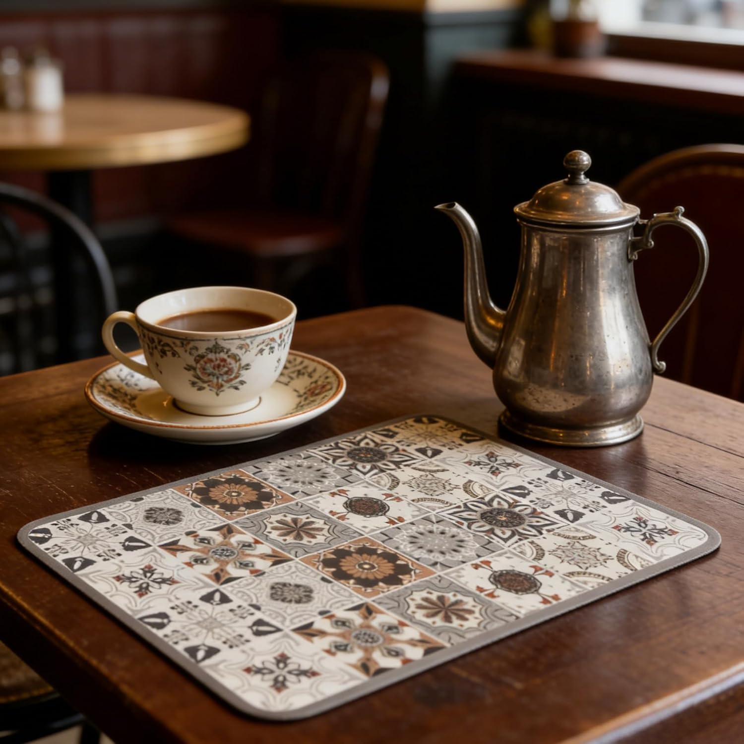 Kitchen Countertop Mat Vintage - مراجعة Meal Prep Format وسعره