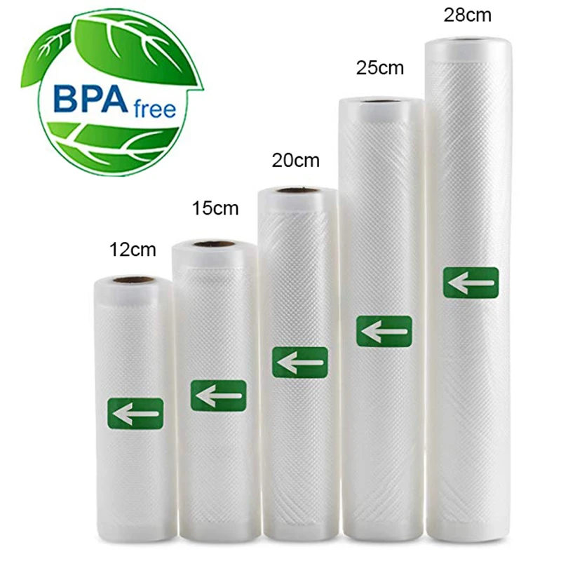 Sous Vide Roll Bags for Vacuum - مراجعة Meal Prep Vacuum Seal Containers وسعره
