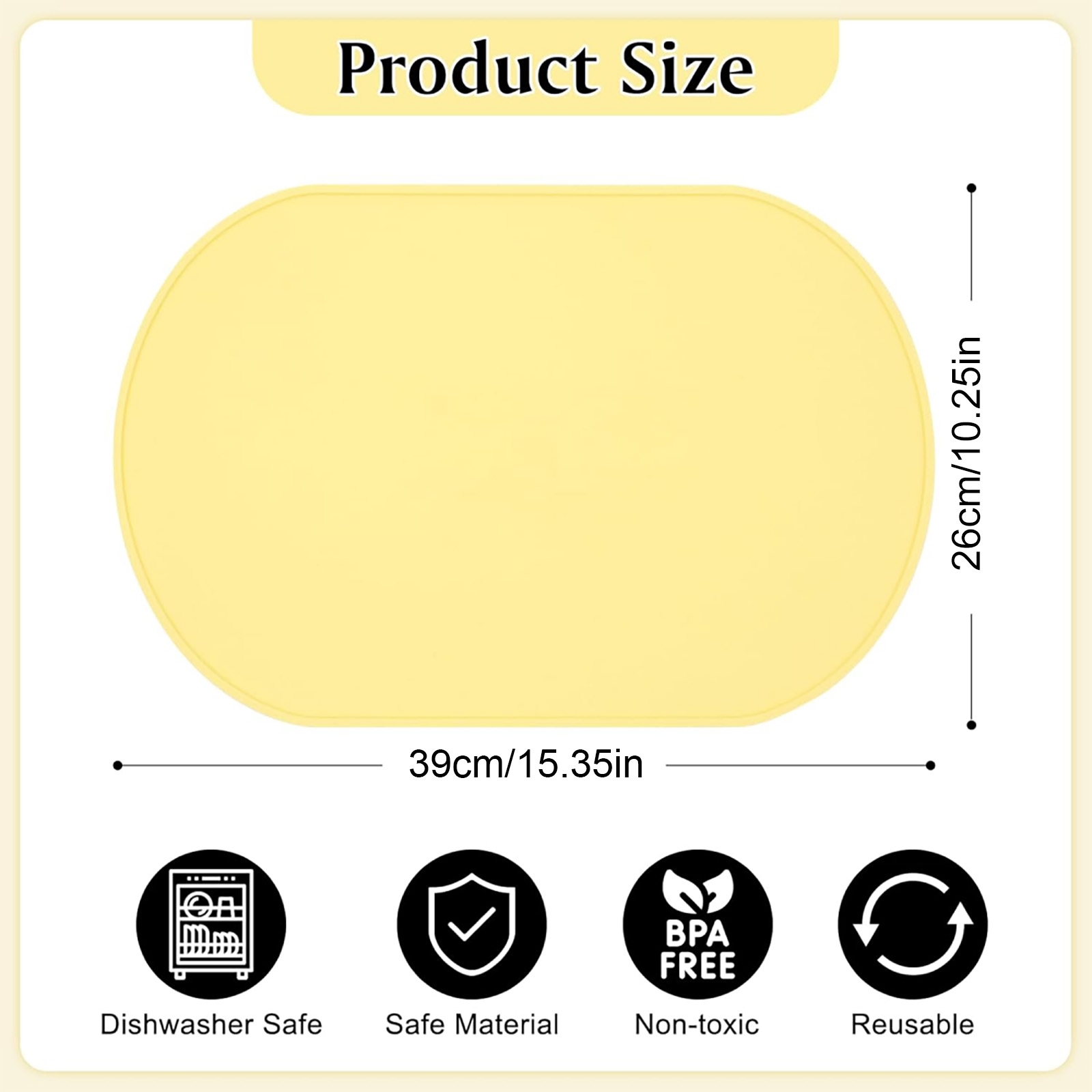 Silicone Placemats, Heat-Resis - مراجعة Food Prep Mat وسعره