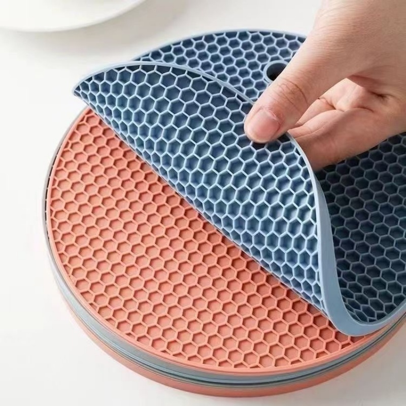 Kitchen Silicone Heat Insulati - مراجعة Food Prep Mat وسعره